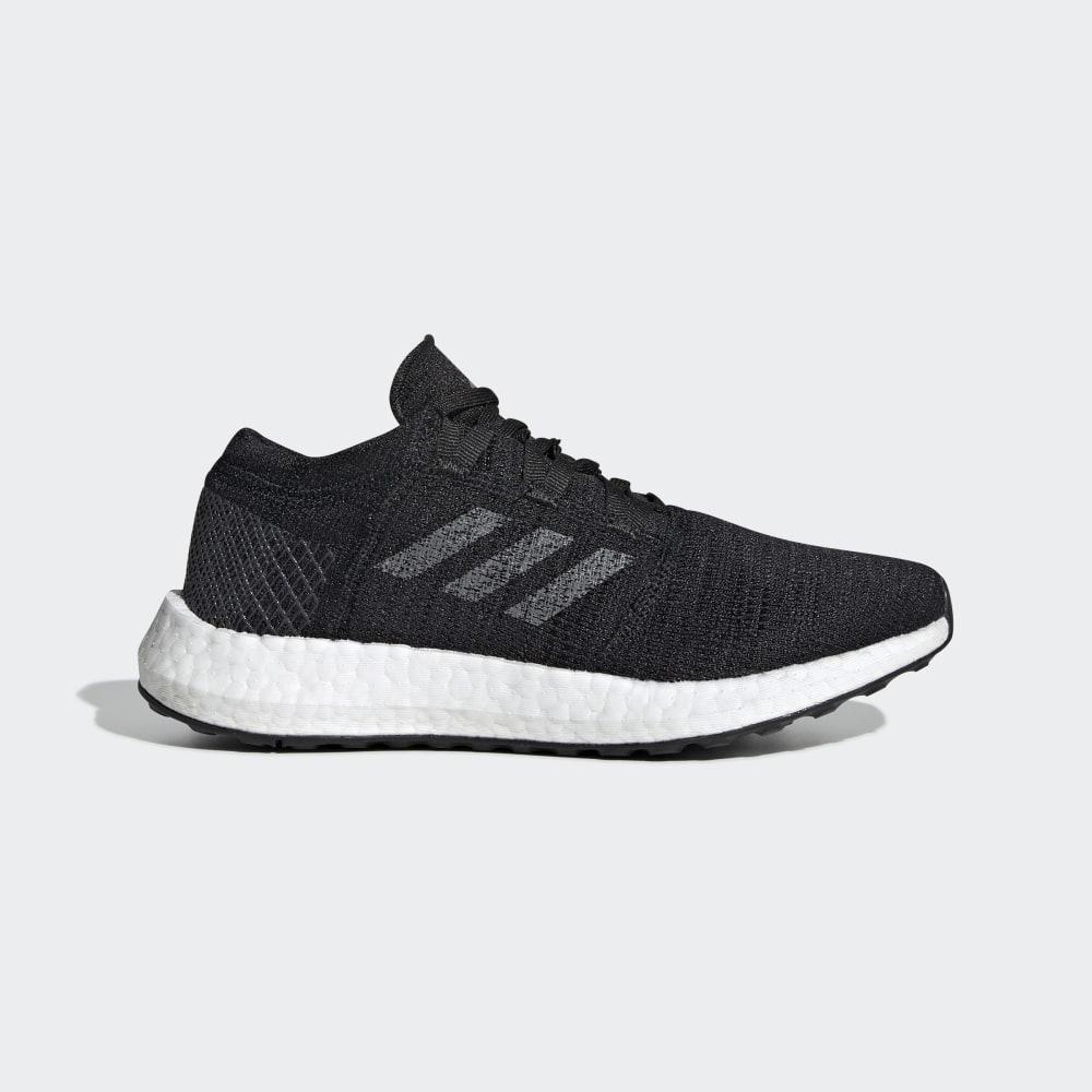 Adidas Boys' Pureboost Go Running Shoes Black/Grey/Dark Grey Ireland F34008